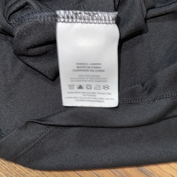 Nike Black Fitted Sleeveless Tank Top - Picture 3 of 3